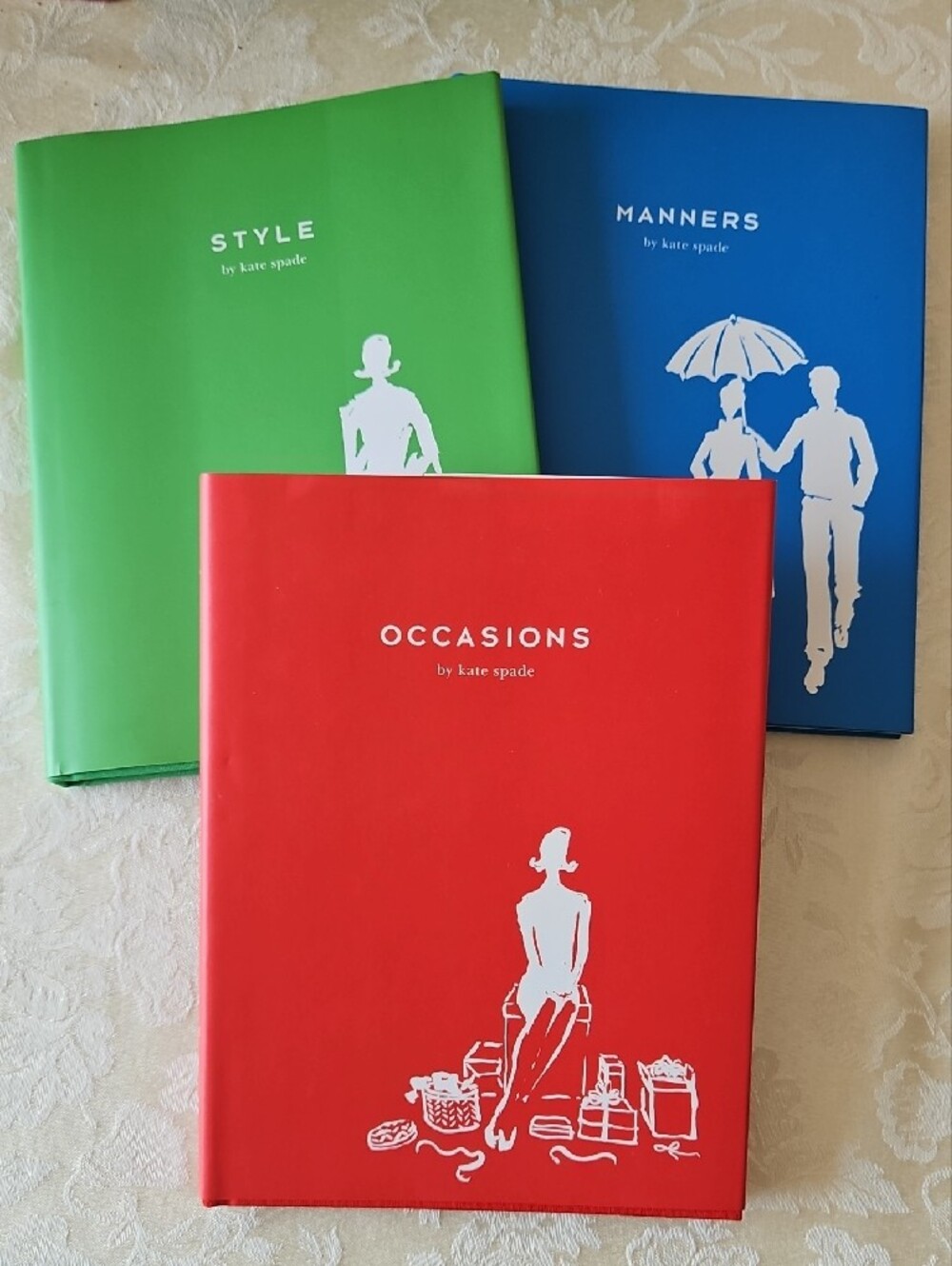Kate Spade Book Set- Style, Manners, Occasions